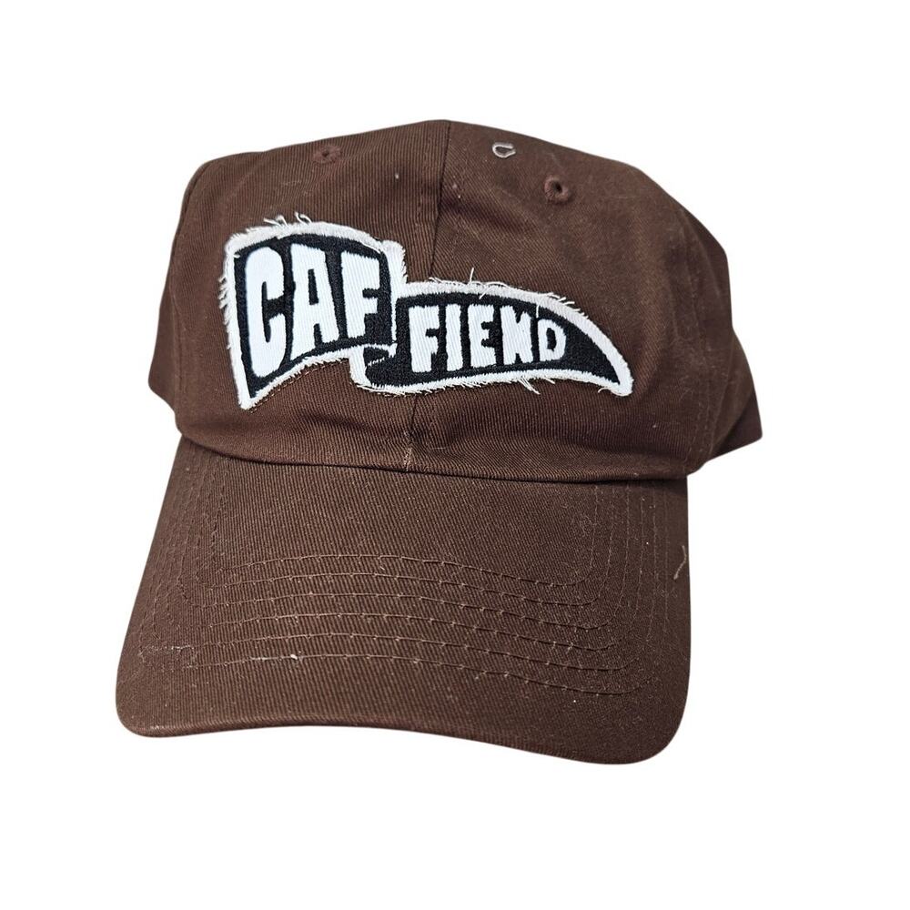 NEW Sheetz Caffiend Brown Coffee Hat Pennant Gorpcore Casual Cotton Patch